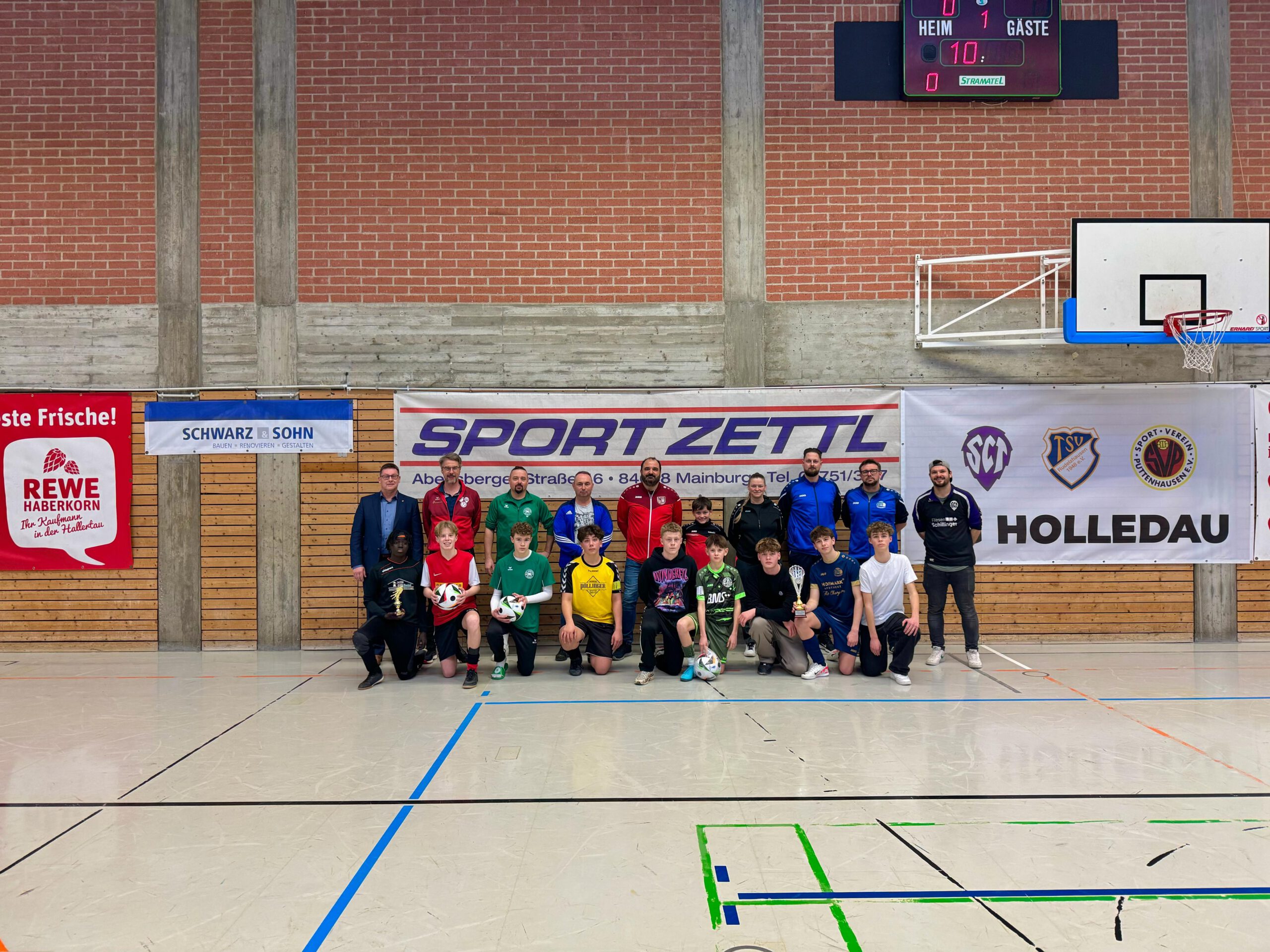 12. Sport-Zettl-Cup der SG Holledau: Ein voller Erfolg für alle Nachwuchskicker